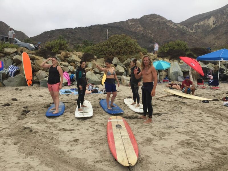 Surf Lessons Santa Barbara or Surf and Yoga Santa Barbara - Flexibility with Pickup, Drop-off, and Parking Tips