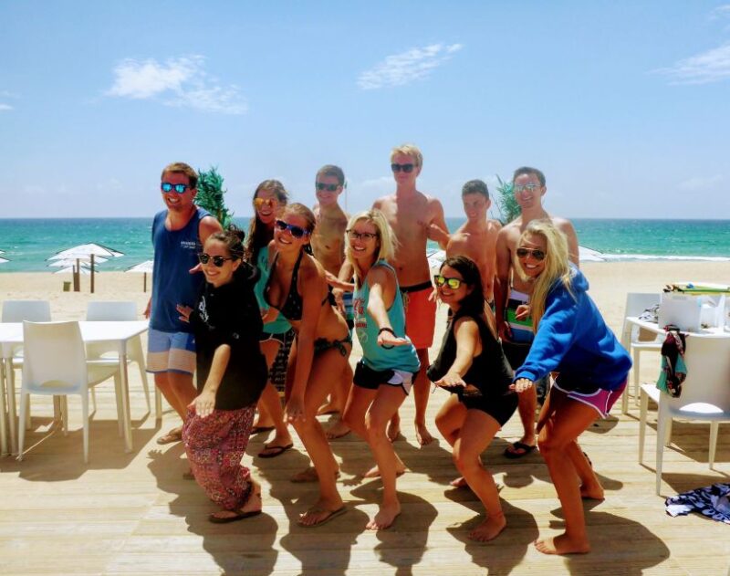 Surfing and Yoga in Lisbon - The Yoga Session on the Beach with a Certified Instructor