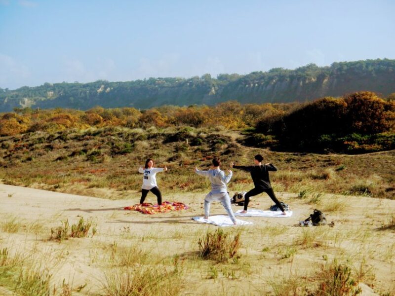 Surfing and Yoga in Lisbon - Transportation, Meeting Points, and Private Options