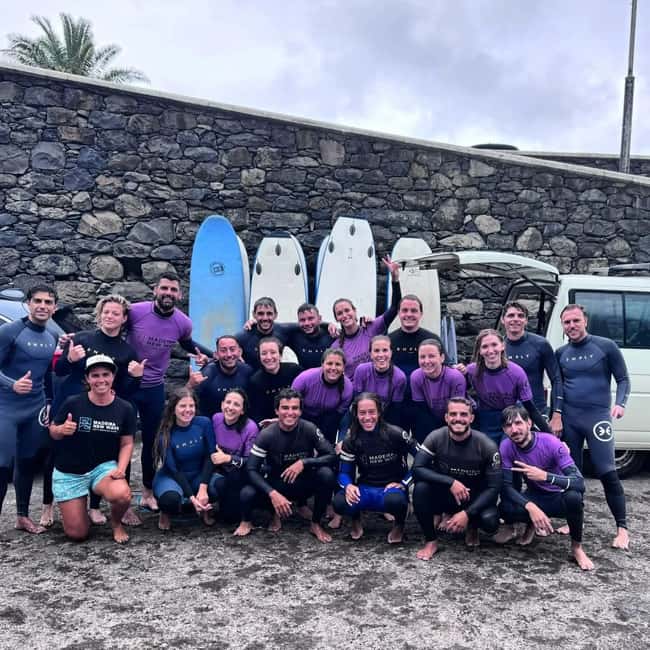Surfing Lessons With Amazing Instructors in Madeira Island - What to Bring for Your Surf Lesson