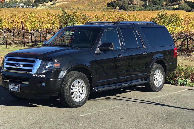 SUV Airport Transfer from SFO to Napa (one way) - Comfortable, Private SUV Transport from Napa to SFO for $449