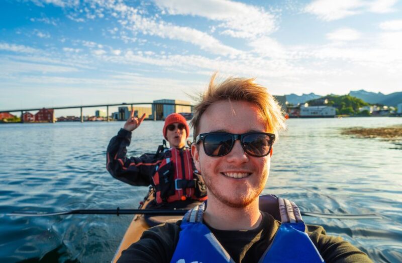 Svolvær: Evening Kayaking Adventure - Experience a Unique Sunset Kayaking Adventure in Svolvær