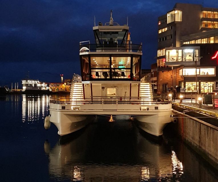Svolvær: Northern Lights and Full Steam Cruise with Tasting - Exploring the Underwater with a Drone