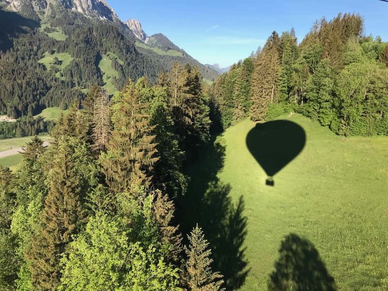 Switzerland hot air balloon flight - The Scenic Route: Flying Over Lake Geneva, Vineyards, and the Alps