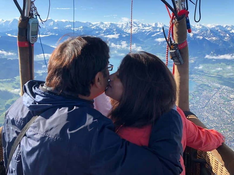 Switzerland hot air balloon flight - Insights from Experienced Pilots: Explaining the Swiss Landscape