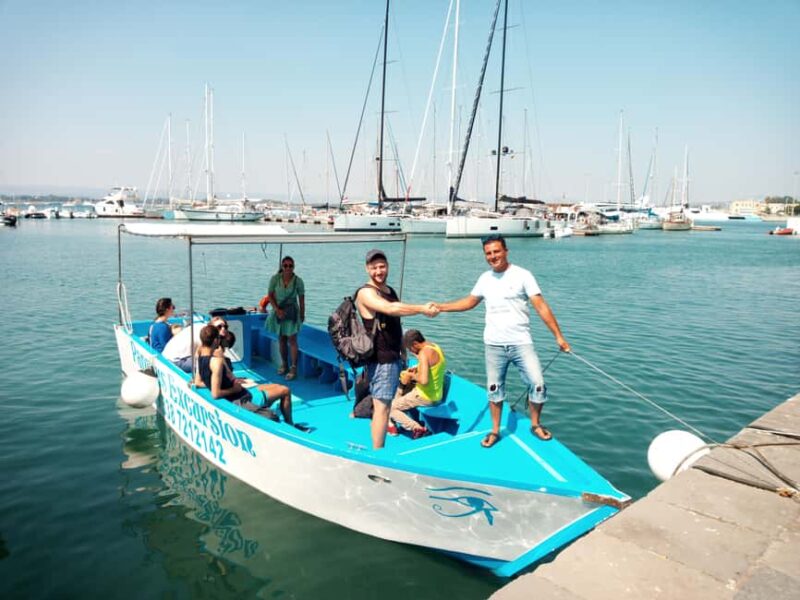 Syracuse: boat tour of sea caves and Ortigia, Papyrus Excursion - Key Points