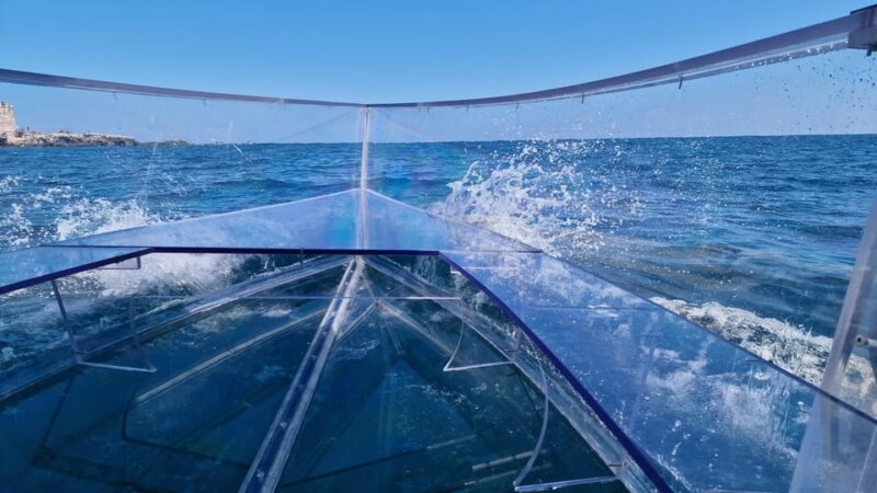 Syracuse: Coast and Sea Caves Full Transparent Boat Tour - Key Points