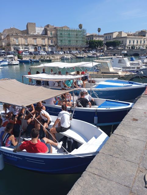 Syracuse:Boat tour Ortigia,Pillirina and seacaves - Explore Syracuse from the Water for Just $45.55