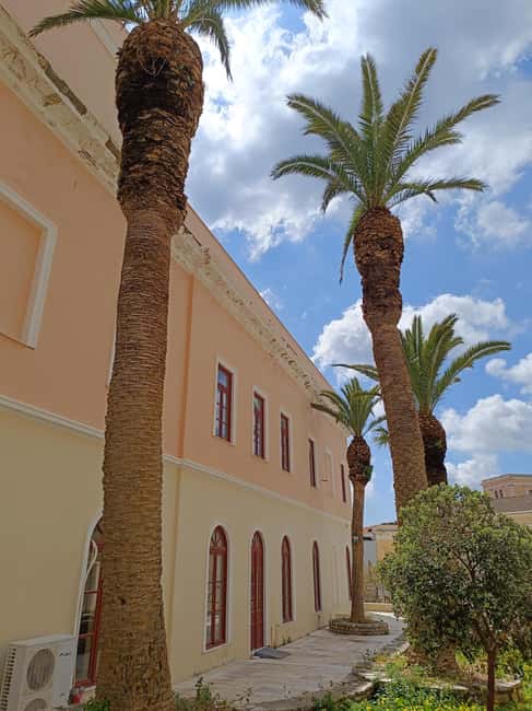 Syros - Ermoupoli Cultural Walking Tour - Visiting the Tarsanas Wooden Shipyard and Neorion Shipyard