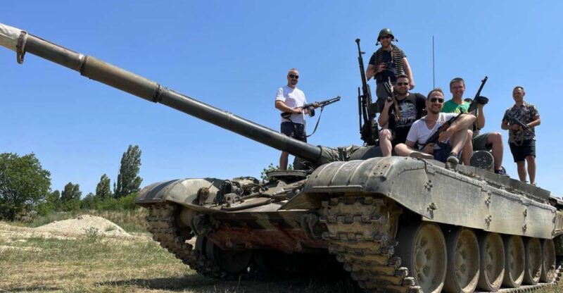 T-72 Tank Driving Heavy Metal Experience - Key Points