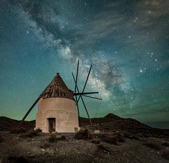 Tabernas Desert: Stargazing with Telescopes - Discover the Luminosity of the Tabernas Desert Night Sky