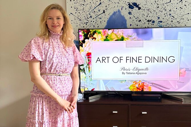 Table Manners a la française - The Guide’s Presentation Style and Atmosphere