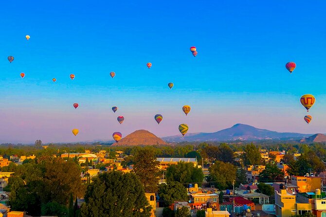 Tailor-made Teotihuacan : 4 Tour Options for You - The Balloon Ride: Soaring Over the Pyramids and Breakfast