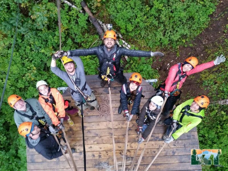 Talkeetna: Denali Zipline Tours - The Highlight: The 600-Foot Long Zip Over Reflection Pond