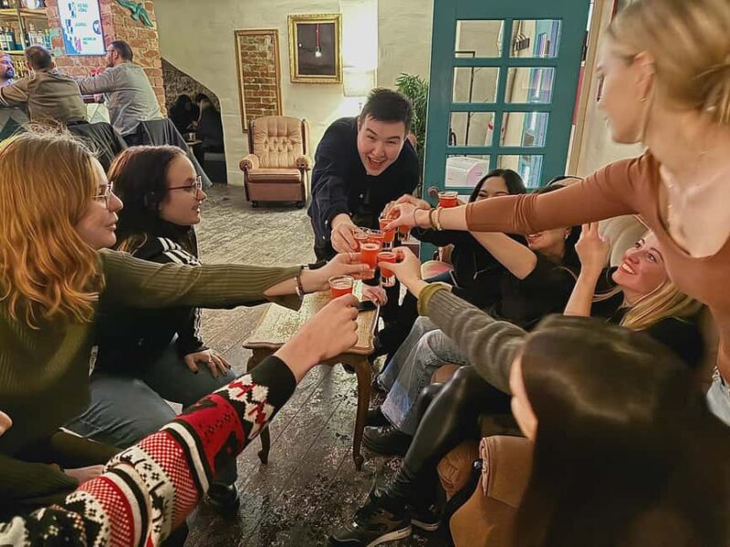 Tallinn: Old Town Bar Crawl - Shots, Games, Deals & Club - Visiting Five Unique Local Bars and Hidden Gems