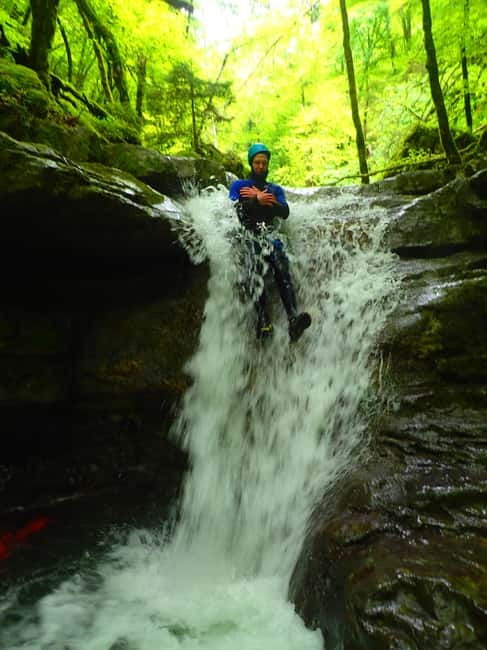 Talloires: Guided Canyoning Experience in Angon Canyon - The Experience Guide and Equipment
