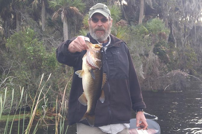 Tampa Bass Fishing Guide on Lake Tarpon - How Weather Impacts the Trip and Cancellations