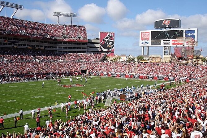Tampa Bay Buccaneers Football Game at Raymond James Stadium - Excitement at Raymond James Stadium: Live NFL Football