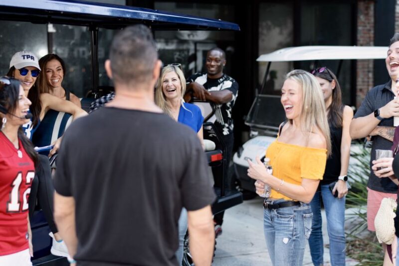 Tampa: Guided City Tour in Deluxe Street Golf Cart - Iconic Tampa Sights: Murals, Yachts, and the Pirate Ship