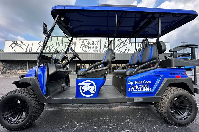 Tampa Heights Private Brewery Tour by Custom Golf Cart - Florida Avenue Brewing Co.: A Tampa Landmark