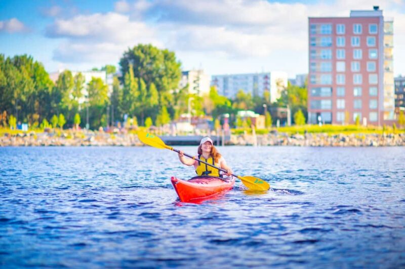 Tampere: Näsijärvi Lake Guided Kayak Tour - Duration, Booking, and Cancellation Policies