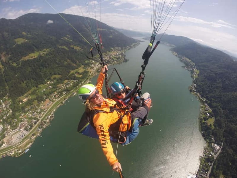 Tandem flight: Paragliding panorama tandem flight - Starting Your Adventure at the Fly4You Paragliding Center