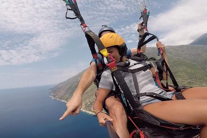 Tandem Paraglading Logara Drimades/Palase Albania - The Unique Experience of Flying Over Vlora and Palase