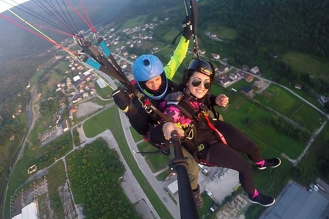 Tandem Paragliding Experience in Sarajevo, Bosnia and Herzegovina - The Return to Sarajevo and Drop-Off