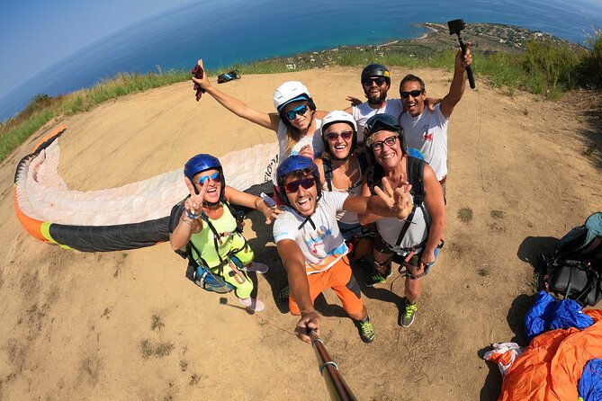 Tandem Paragliding Flight in Cefalù - The GoPro Footage: A Lasting Memory