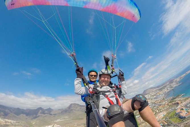 Tandem Paragliding Flight in South Tenerife - The Flight Experience over Tenerife’s South Coast