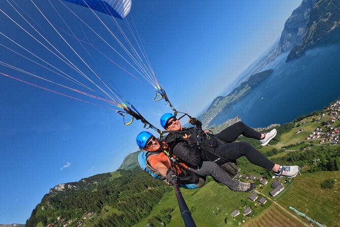 Tandem Paragliding Flight in the Lucerne Region - Safety Measures and Equipment Provided
