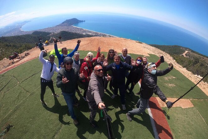Tandem Paragliding from Antalya to Alanya - The Scenic Views of Alanya’s Coastline and Mountains