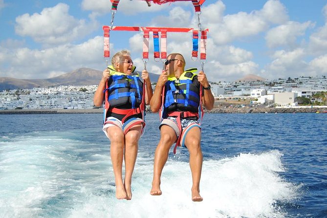 Tandem Parasailing and Jet Ski in Puerto del Carmen - Experience Lanzarote from Both Sea and Sky with Tandem Parasailing and Jet Ski