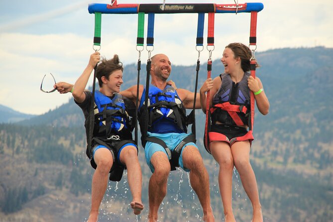Tandem Parasailing Experience in Kelowna - The Experience of Ascending into the Sky