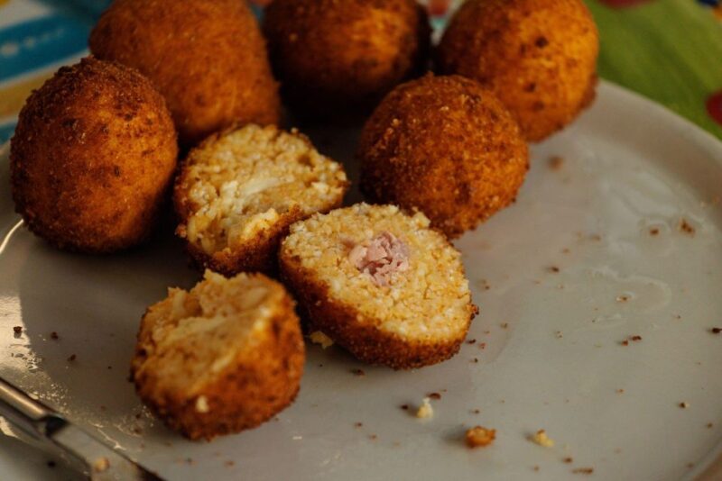 Taormina: Arancino making class - Tasting Your Handmade Arancini with Local Drinks