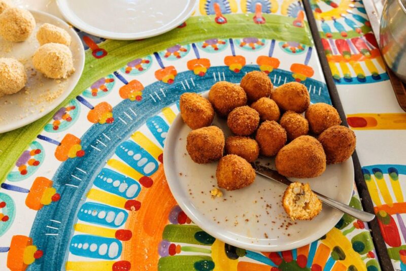 Taormina: Arancino making class - Flexibility with Food Preferences and Allergies