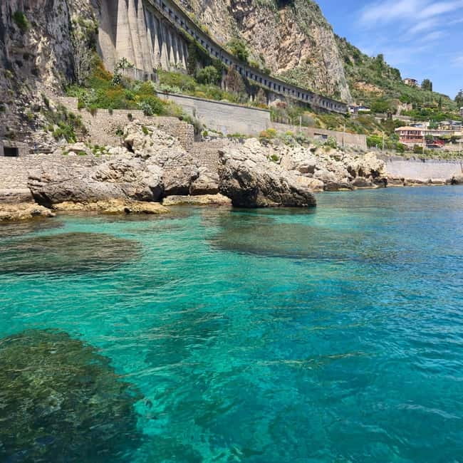 Taormina Giardini Naxos: Boat Tour with Aperitif & SwimMasks - Enjoying the Sicilian Aperitif and Marine Life Viewing