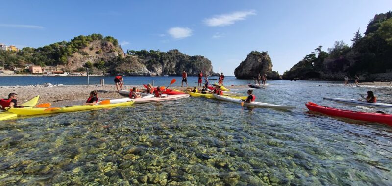 Taormina: Kayak Coastal Tour to Isola Bella and Blue Grotto - What the 2-Hour Kayak Trip Covers