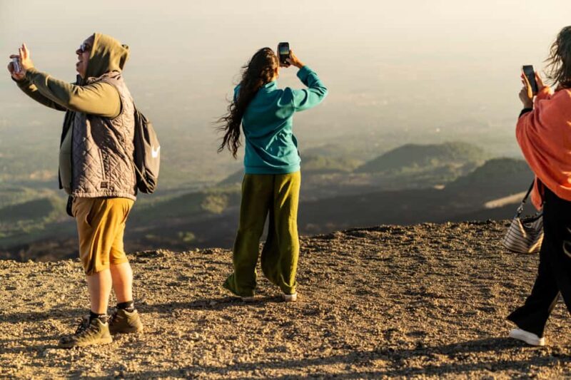 Taormina: Mount Etna Sunset Tour with Cave Visit and Tasting - Key Points