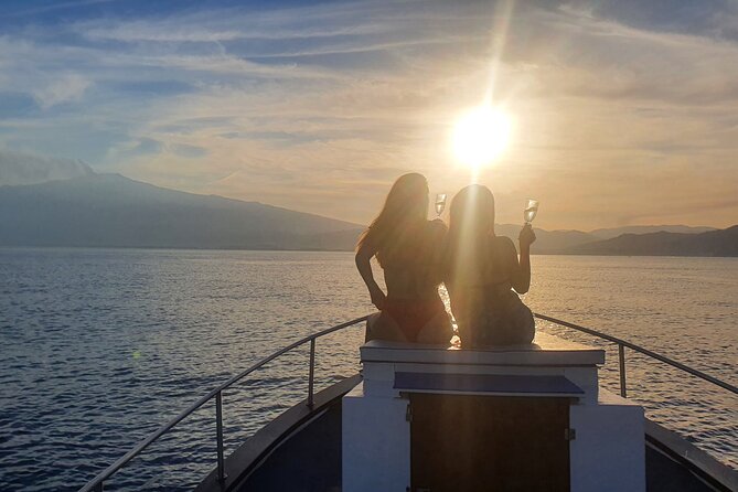 Taormina Sunset Aperitif on-Board - Discovering Taorminas Coastal Highlights from the Water