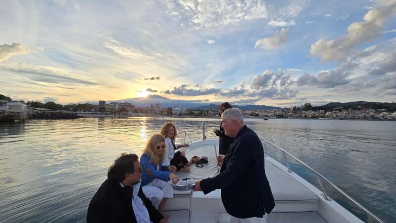 Taormina: Sunset Boat Tour with Aperitif - An Authentic Sicilian Sunset Experience on the Sea