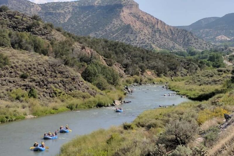Taos Santa Fe ~ Kokopelli - Racecourse Half Day Rafting - Exciting Half-Day Rafting on the Rio Grandes Racecourse