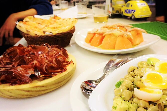 Tapas & Sidecar Motorcycle Barcelona Tour - Indulge in a Gourmet Tapas Dinner in Eixample