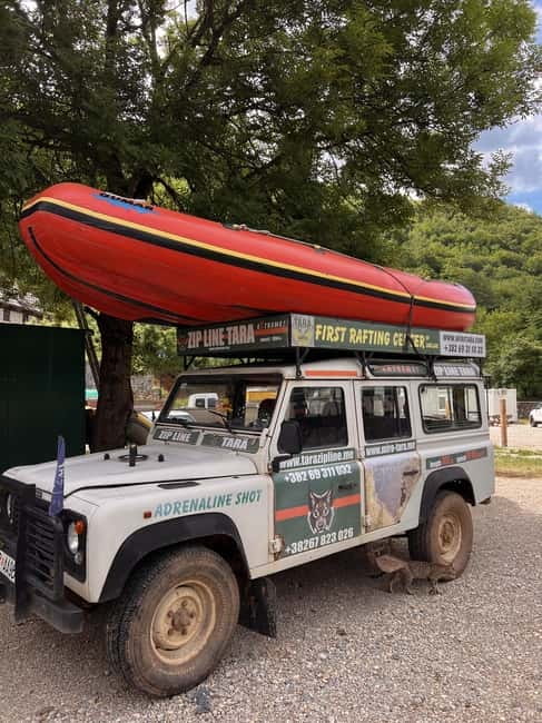 TARA BRIDGE: Tara River Rafting Trip with Jeep Transfer - The Rafting Experience on Tara River