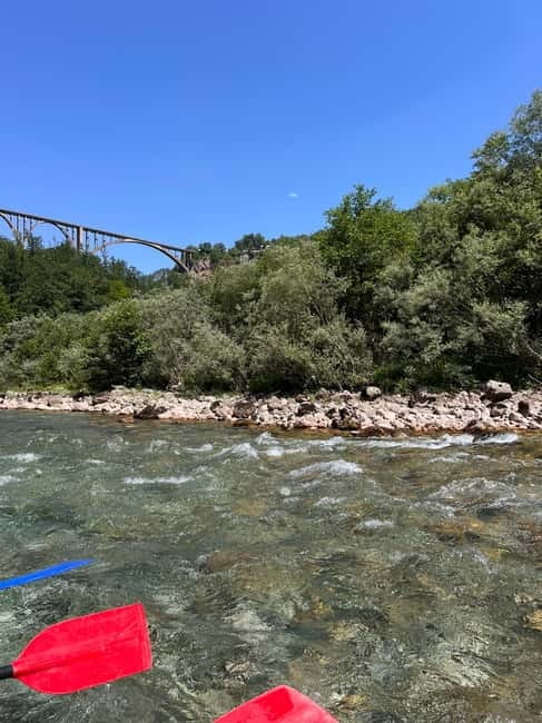 TARA BRIDGE: Tara River Rafting Trip with Jeep Transfer - The Zugia Luka Finish Point and Panorama Views