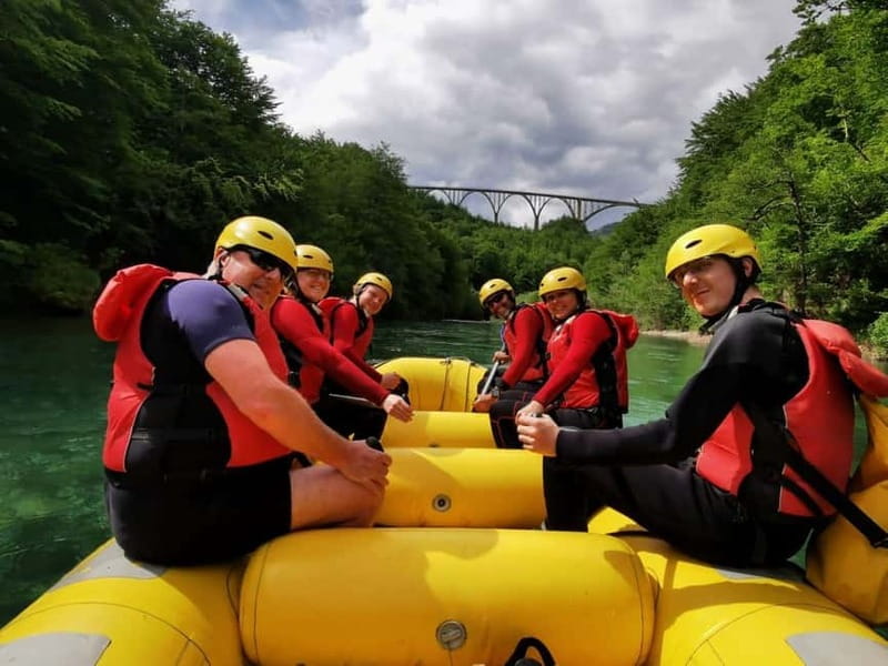 TARA BRIDGE: Tara River Rafting Trip with Jeep Transfer - Included Equipment and Expert Guidance