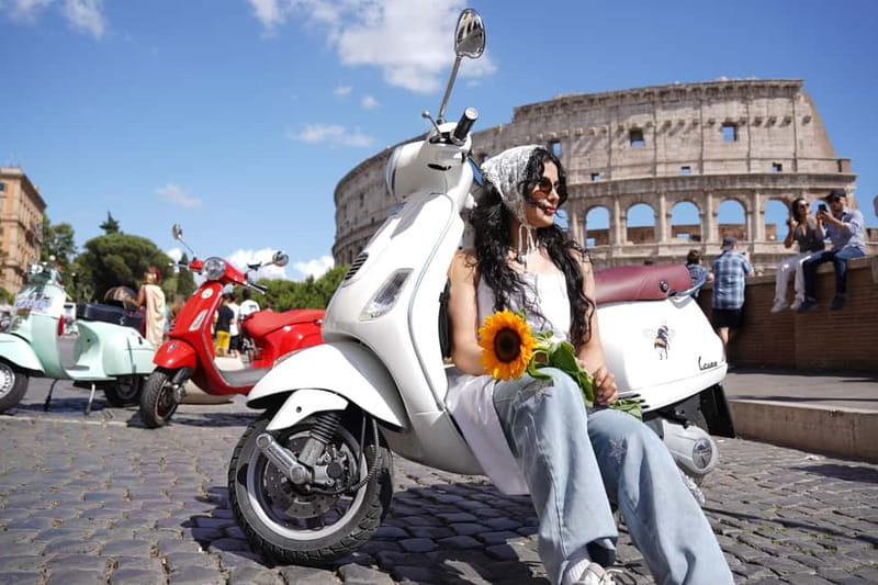 Taste, Explore, Capture-All inclusive Vespa Tour in Rome - Experience Rome in Style on a Vespa Tour
