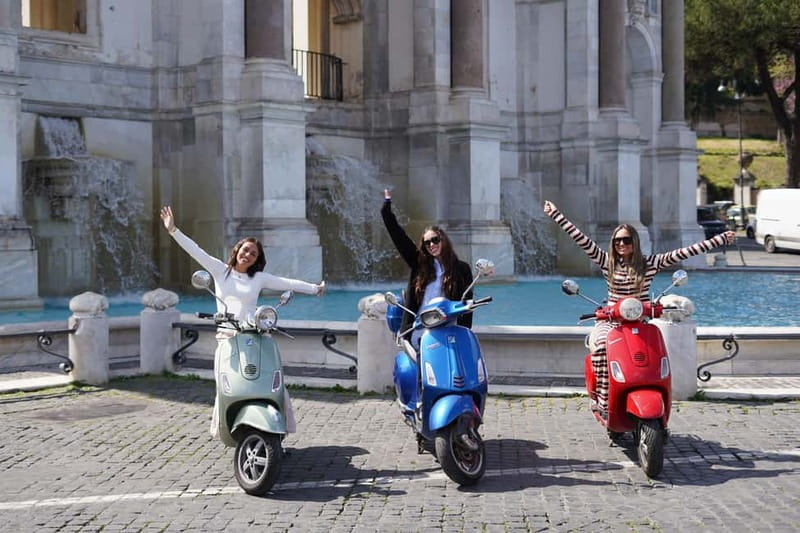 Taste, Explore, Capture-All inclusive Vespa Tour in Rome - Riding Past the Colosseum and Into Rome’s Hidden Corners