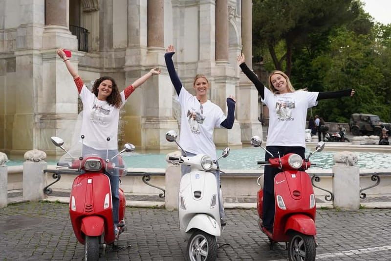 Taste, Explore, Capture-All inclusive Vespa Tour in Rome - Suitability and Practical Details