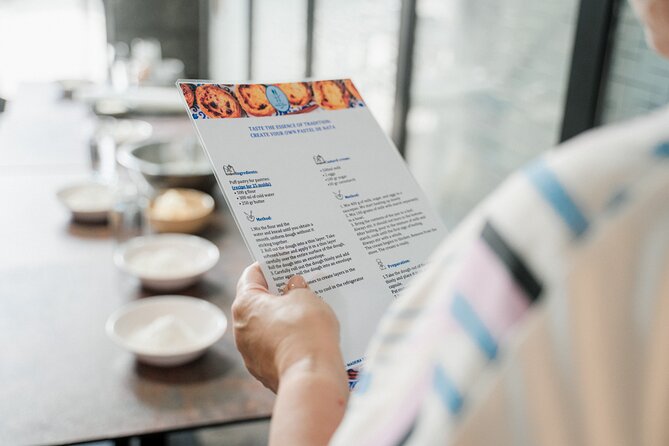 Taste the essence of tradition: create your own Pastel de Nata! - The Pastel de Nata Baking Class in Funchal